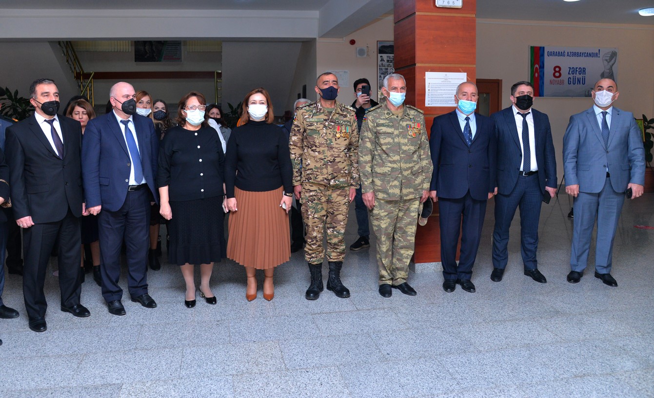 Bakı və Şuşa məktəbi arasında saziş imzalanıb və ağacəkmə aksiyası keçirilib